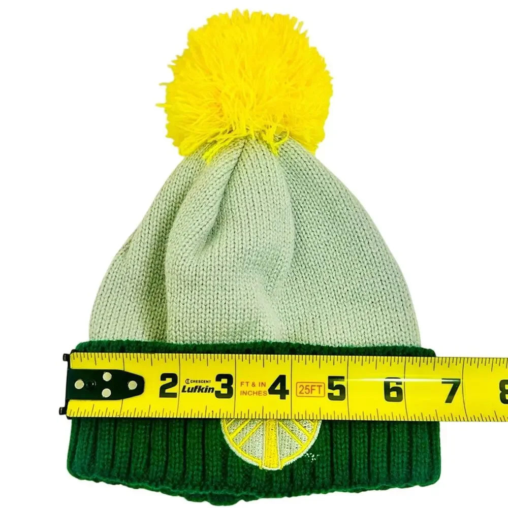 Adidas Kids Portland Timbers Beanie MLS Knit Hat Pom Winter